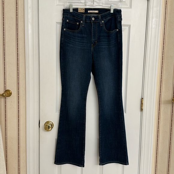 *HP Levi's 725 High Rise Classic Stretch Bootcut Jeans Size 10 Short  W30 L30 - Picture 6 of 11